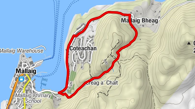 Highland - Mallaig - Mallaig Bheag - Coteachan