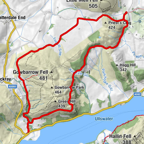 Matterdale - Collier Hagg - Yew Crag - Ulcat Row