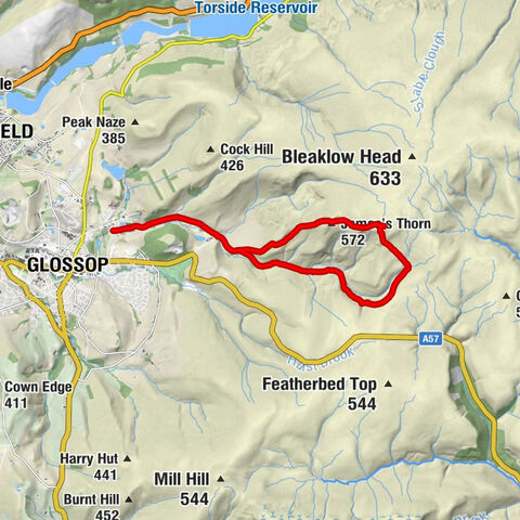 Glossop - Coriander Curry House - James's Thorn - Higher Shelf Stones