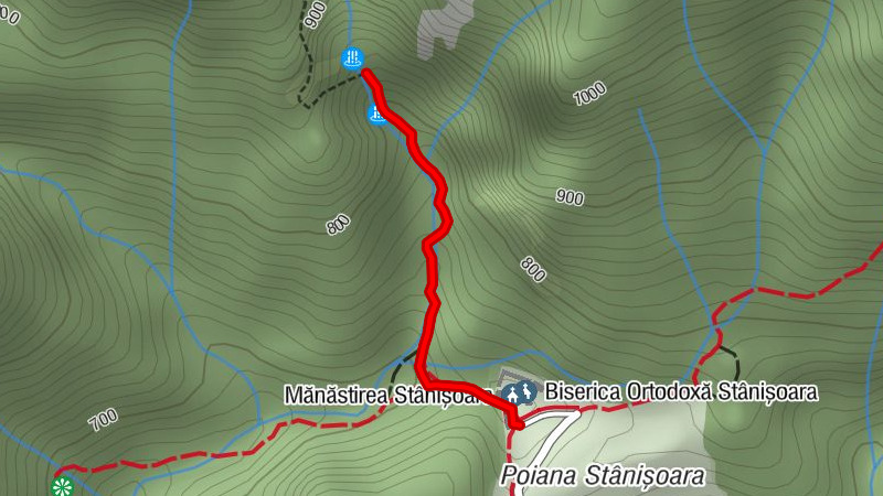Sălătrucel - Cascada Gardului - Mănăstirea Stânișoara