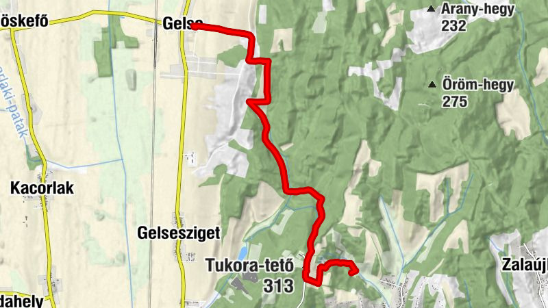 Gelse - Tukora-tető