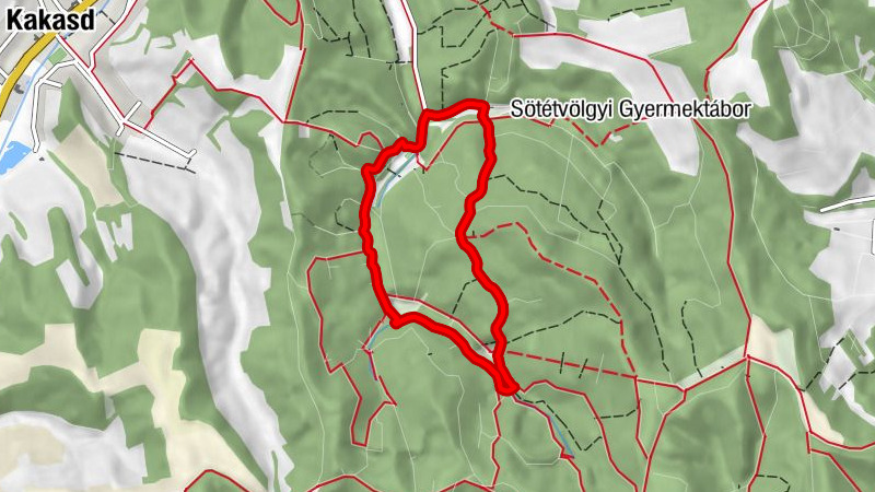 Sötét-völgy - Haramia-forrás - Fazekas-völgy - Szekszárd