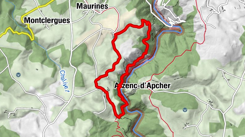 Morsanges - Arzenc-d'Apcher - Le Chazals - Salecruz