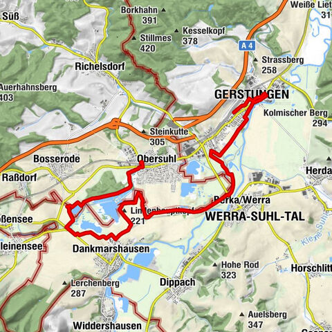 Wanderung - Die Freiheit der Störche - Thüringen/Hessen