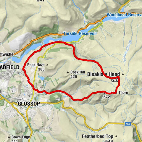 Glossop - James's Thorn - Higher Shelf Stones - Old Glossop