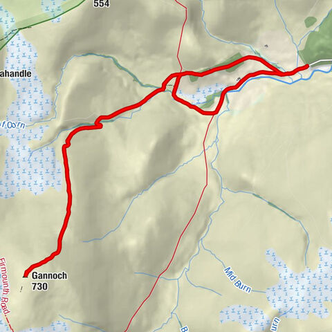 Auldgarney - Bruntland - Gannoch