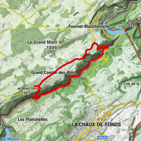 Fournet-Blancheroche - Les Belles Places - Église Saint-Barnabé - Grand'Combe-des-Bois