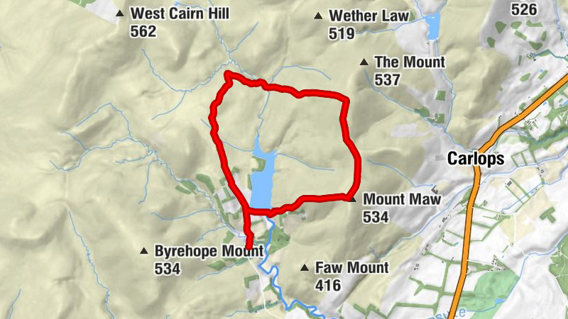 Scottish Borders - Mount Maw