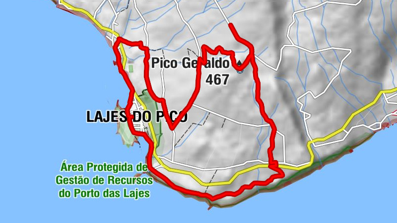 Lajes do Pico - Igreja de Santo Isidro - Pico Geraldo - Igreja de Nossa Senhora da Conceição