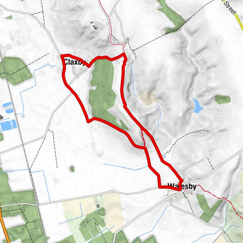 Walesby - St Peter, Normanby le Wold - Normanby le Wold - St Mary, Claxby