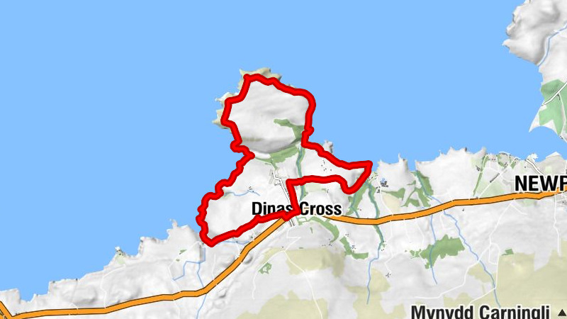Pwllgwaelod - Dinas Cross - Tai Bach - Cwm-yr-Eglwys