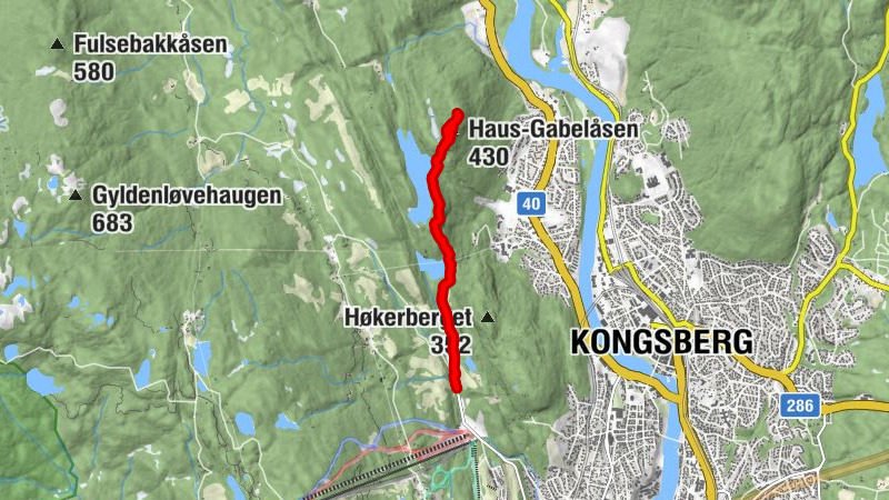 Kongsberg - Haus-Gabelåsen