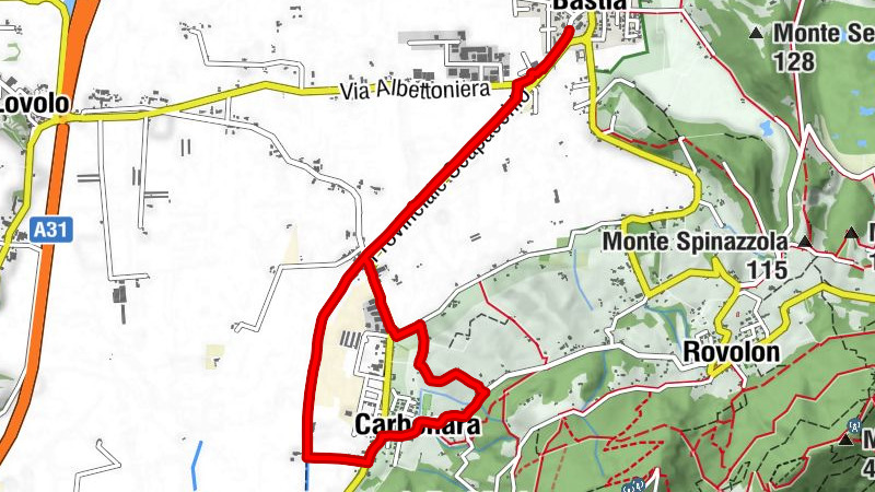 Bastia - Casa Vecia - Carbonara - Chiesa di San Giovanni Battista