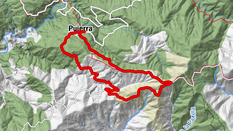 Fuente del Hiladero - Pujerra - El Llano