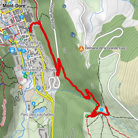 Mont-Dore - La Grande Cascade