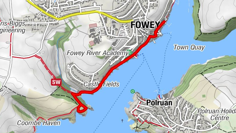 Fowey Church (St Fimbarrus) - Fowey