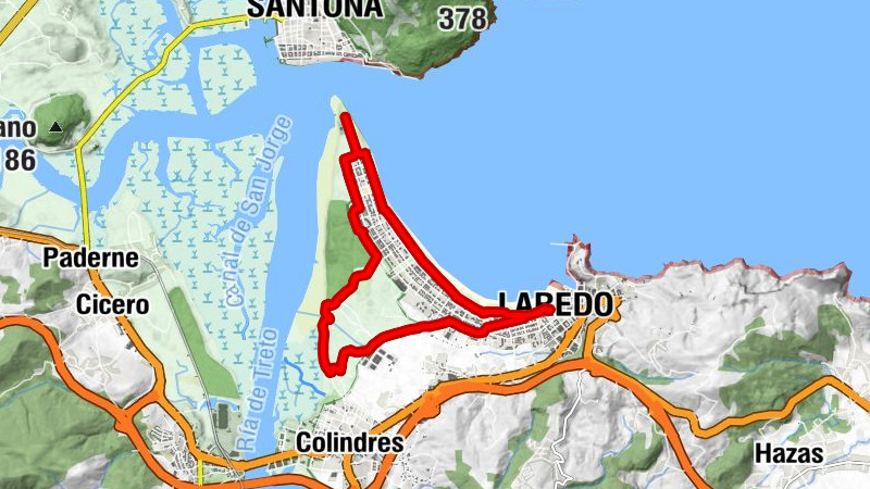 Laredo - La Escollera by Neptuno - Santoña - Barrio de Pescadores