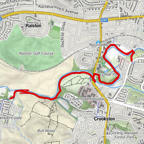 Glasgow City - Rosshall - Paisley