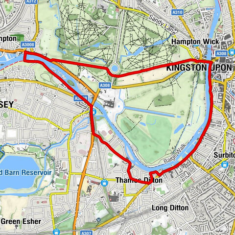 Thames Ditton - St John the Baptist Church - Saint Mary's Parish Church - The Ferry