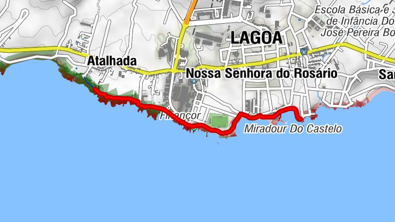 Miradouro Do Castelo - Lagoa - Nossa Senhora do Rosário - Atalhada