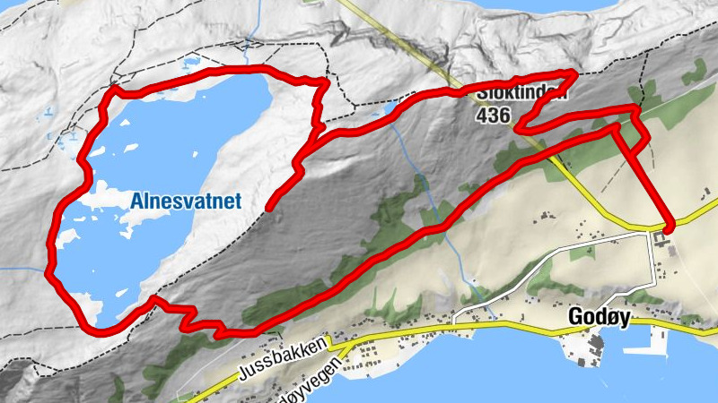 Giske - Juv - Storhornet - Sloktinden