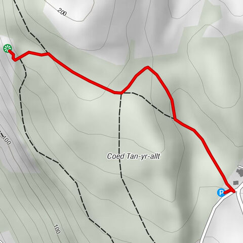 Maenan - Cadair Ifan Goch - Llanddoged and Maenan