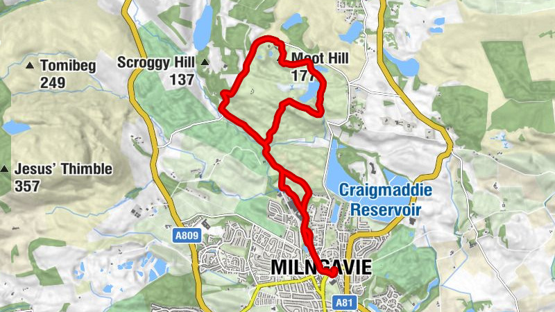 Milngavie - Moot Hill