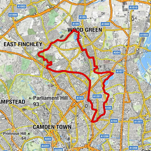 Camden Town - Highbury Evangelical Fellowship - Christ Church Highbury - Finsbury Park Mosque
