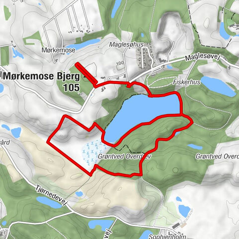 Holbæk Kommune - Mørkemose - Mørkemose Bjerg