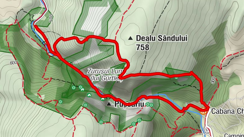 Petreștii de Jos - Peștera Călăștur - Cabana Cheile Turzii - Cetatea Mică
