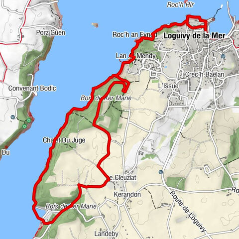 Loguivy de la Mer - Roc'h Hir - Cité de Lan Ar Mendy - Ty Madec