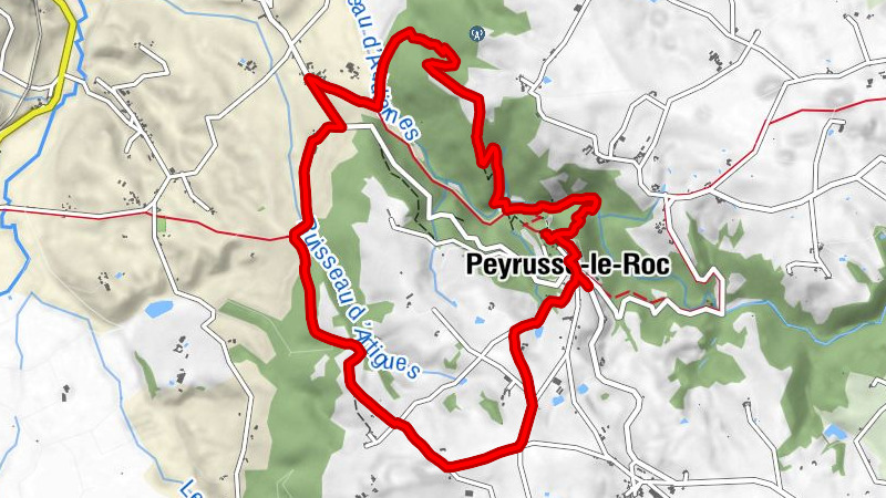 Bellevue - Église Notre-Dame-de-Laval - Chapelle de Notre-Dame de Pitié - Peyrusse-le-Roc