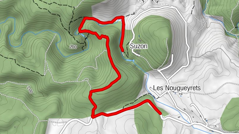 Bouquet - Les Petites Aiguières - Suzon - Les Grandes Aiguières
