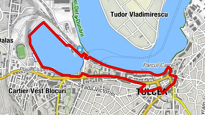 Tulcea - Ponton îmbarcare pasageri