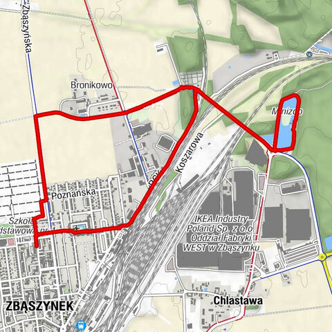 Zbąszynek - Bronikowo - Kaplica cmentarna