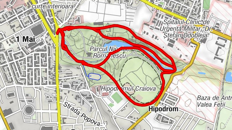 Craiova - Podul Suspendat - Hipodrom
