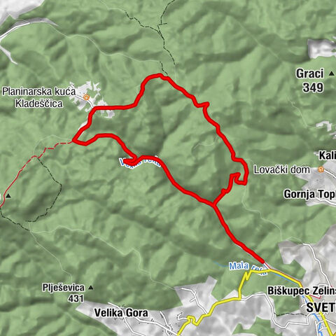 Gornje Psarjevo - Kladešćica
