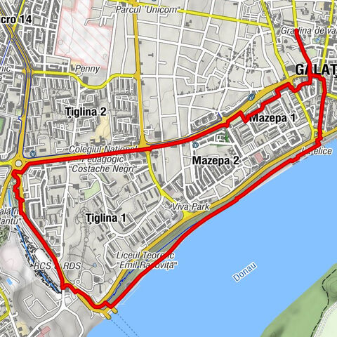 Galați - Mazepa 1 - Pescăruș