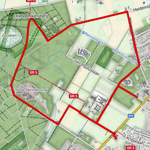 Westmalle - Drieboomkensberg - Drie Boomkensberg - Sint-Pauluskerk