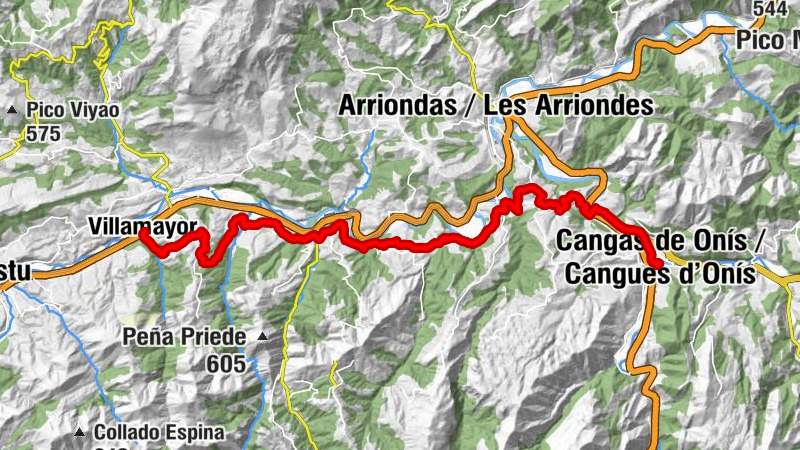 Cangas de Onís / Cangues d'Onís - Ilesia de Santa María - Samartín d'Escoto - Iglesia de San Pedro