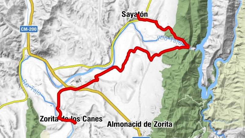 Sayatón - Salto de Bolarque - Iglesia Parroquial de San Juan Bautista - Zorita de los Canes
