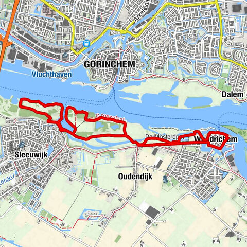 Sleeuwijk - Woudrichem - Gorinchem - Boven de Rivieren