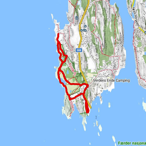 Færder - Velvika - Helgerød - Verdens Ende Spiseriet
