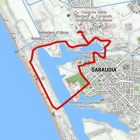 Sabaudia - Belvedere d'Ulisse - Risto-Bar Caterattino 34