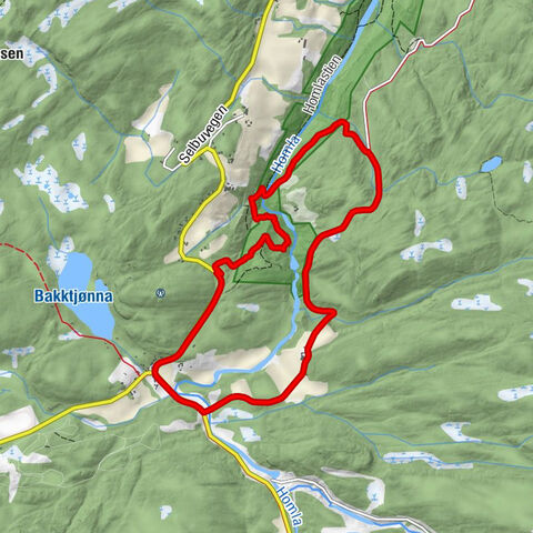 Malvik - Storfossen - Bakken