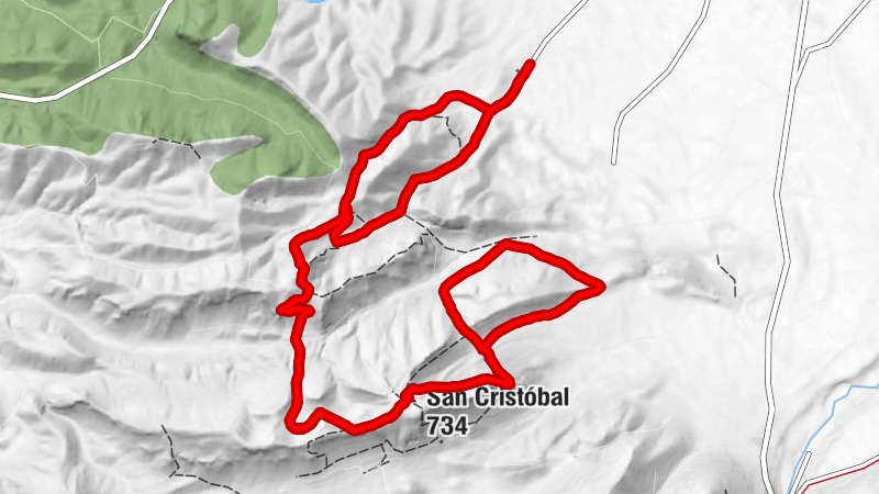 La Almunia de Doña Godina - El Collau de la Solana Fontellas - El Collau de Valluengo - San Cristóbal