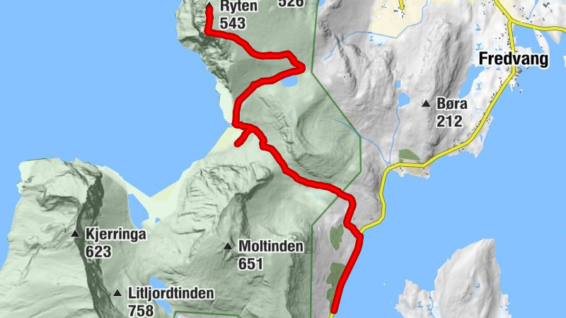 Flakstad - Skoren - Kvalvika - Ryten