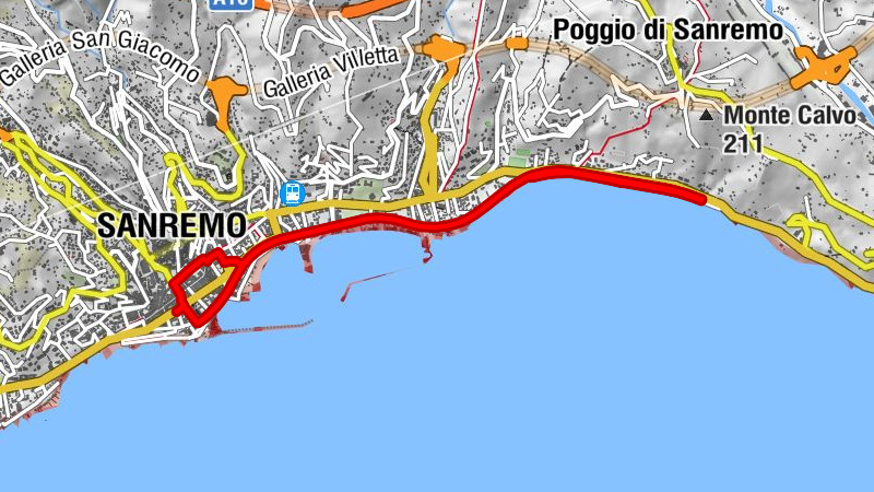 Chiesa di Santo Stefano - Chiesa degli Angeli - Sushi House - Sanremo