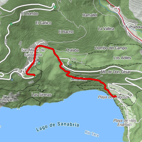Galende - Restaurante «El Recreo» - El Chiviteiro - San Martín de Castañeda