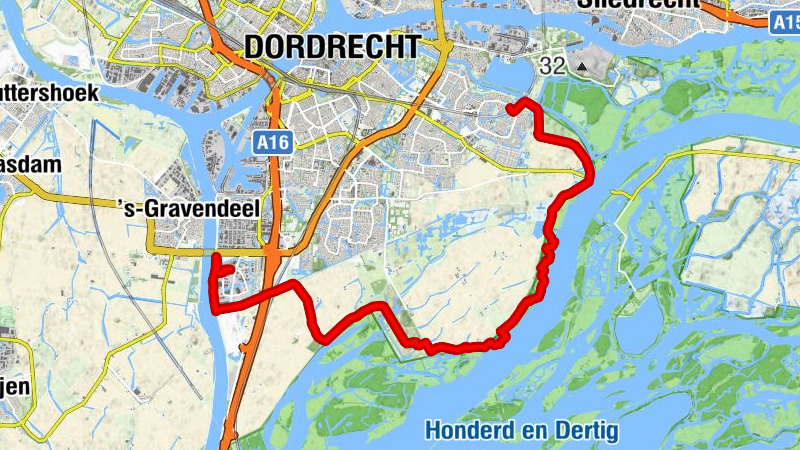 Dordrecht - Kop van 't Land - Hevel Oosthaven